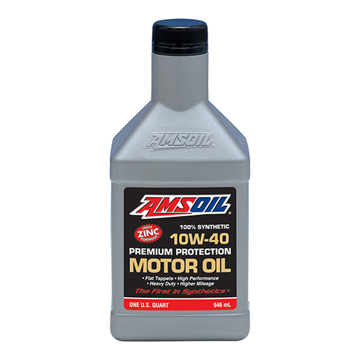 AMSOIL Premium Protection 10W-40 100% Synthetic Motor Oil - AMSOIL