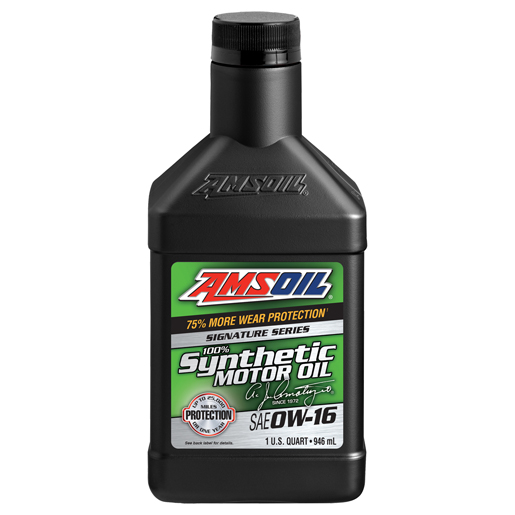 AMSOIL Signature Series 0W-16 100% Synthetic Motor Oil - AMSOIL
