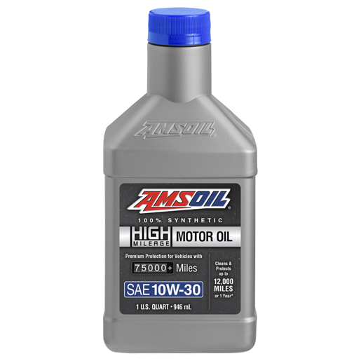 AMSOIL 10W-30 100% Synthetic High-Mileage Motor Oil - AMSOIL