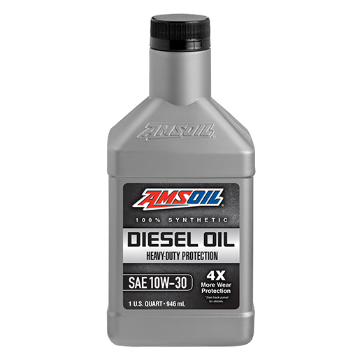 AMSOIL 10W-30 Heavy-Duty 100% Synthetic Diesel Oil - AMSOIL