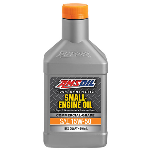 AMSOIL 15W-50 100% Synthetic Small Engine Oil - AMSOIL