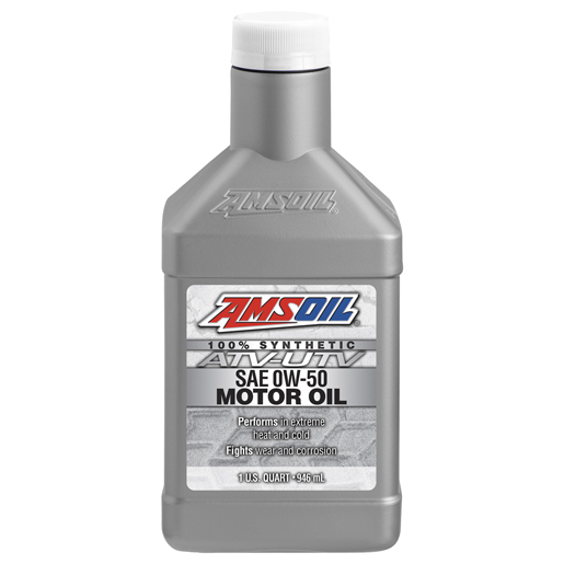AMSOIL 0W-50 100% Synthetic ATV/UTV Motor Oil - AMSOIL