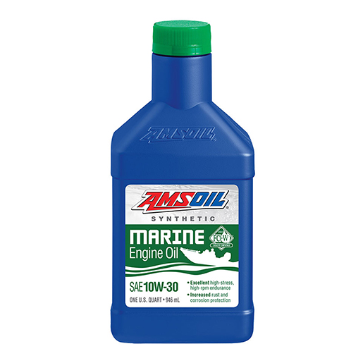 AMSOIL 10W-30 100% Synthetic Marine Engine Oil - AMSOIL