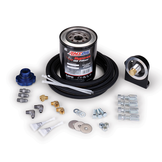 AMSOIL Cummins 5.0/5.9/6.7L Single-Remote Bypass System - AMSOIL