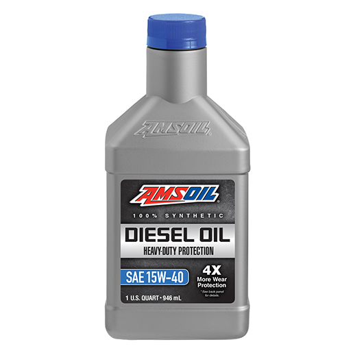 AMSOIL 15W-40 Heavy-Duty 100% Synthetic Diesel Oil - AMSOIL